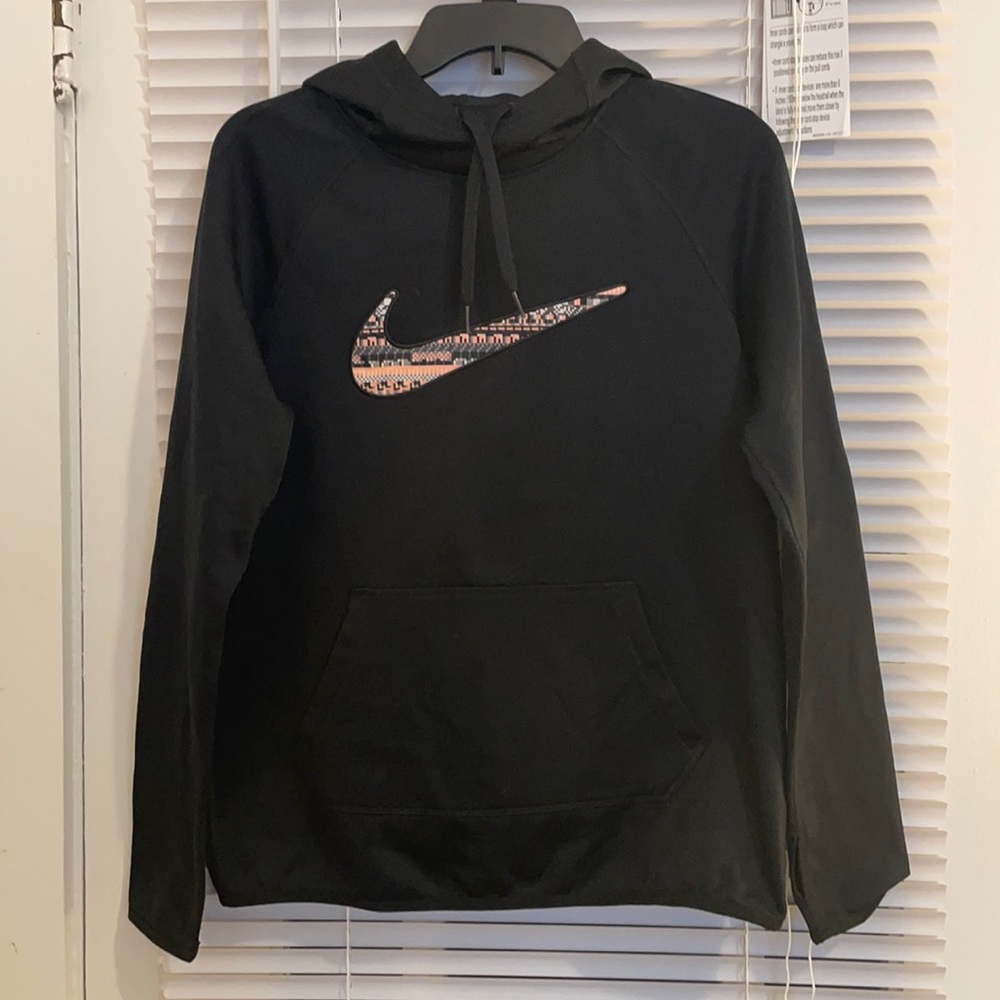 Nike Black Thera Fit Logo Sweatshirt!